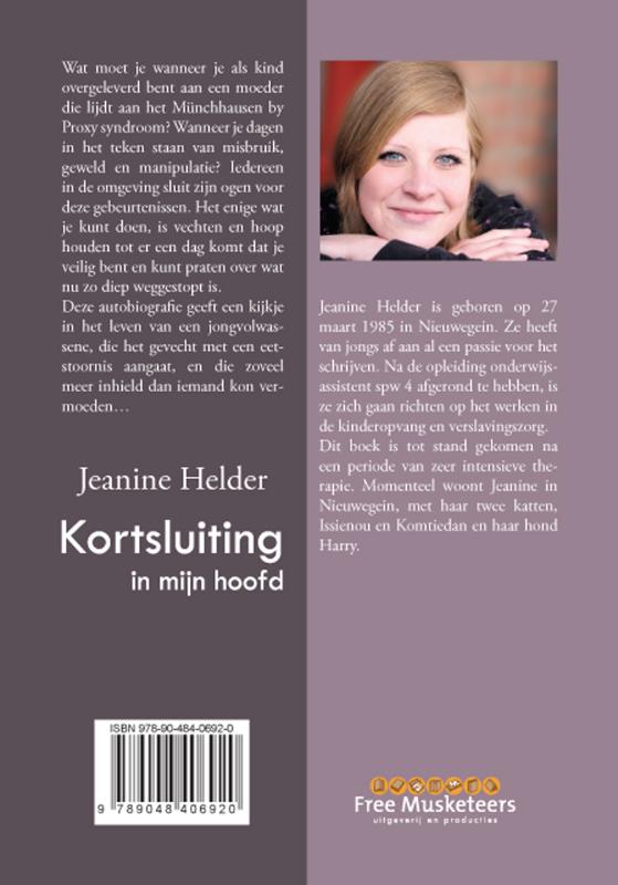 Achterkant van Kortsluiting in mijn hoofd