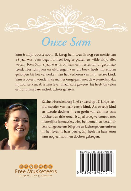 Achterkant van Onze Sam