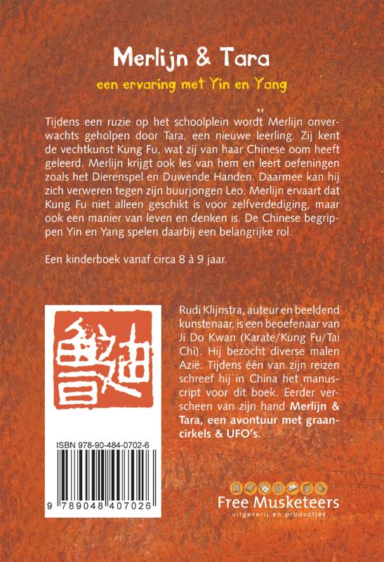 Achterkant van Merlijn & Tara, een ervaring met Yin en Yang