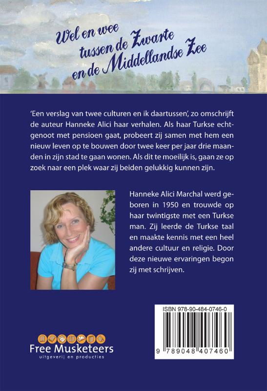 Achterkant van Wel en wee tussen de Zwarte en de Middellandse Zee