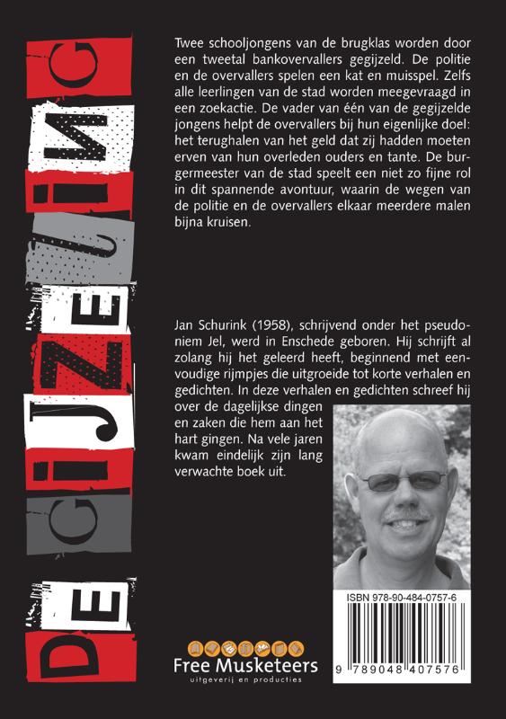 Achterkant van De gijzeling