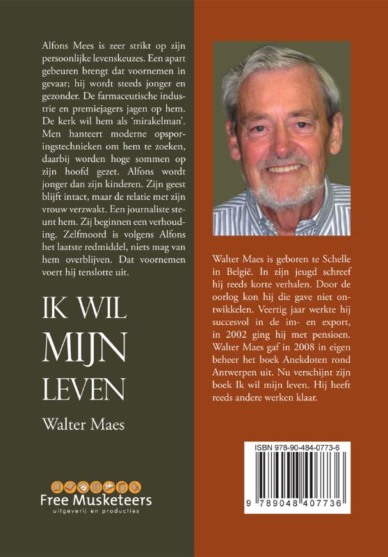 Achterkant van Ik wil mijn leven