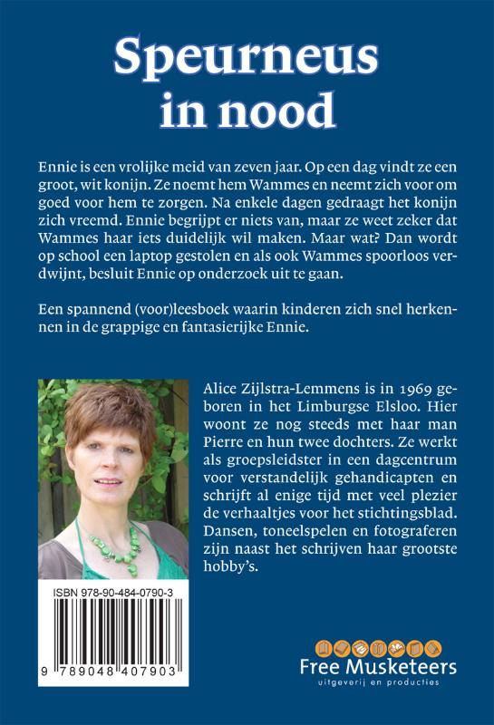 Achterkant van Speurneus in nood