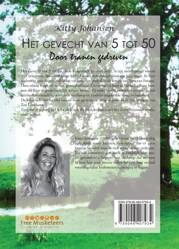 Achterkant van Het gevecht van 5 tot 50