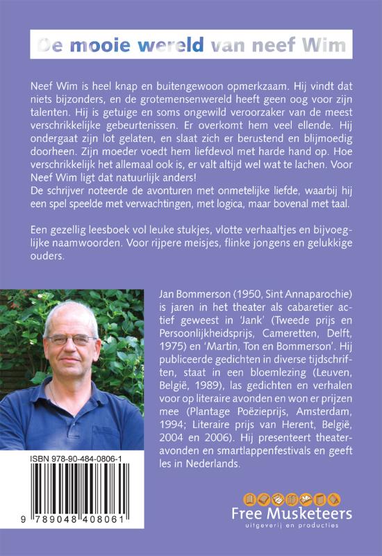 Achterkant van De mooie wereld van neef Wim
