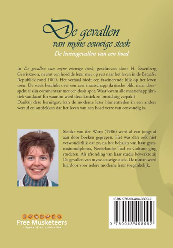 Achterkant van De gevallen van myne eeuwige steek.