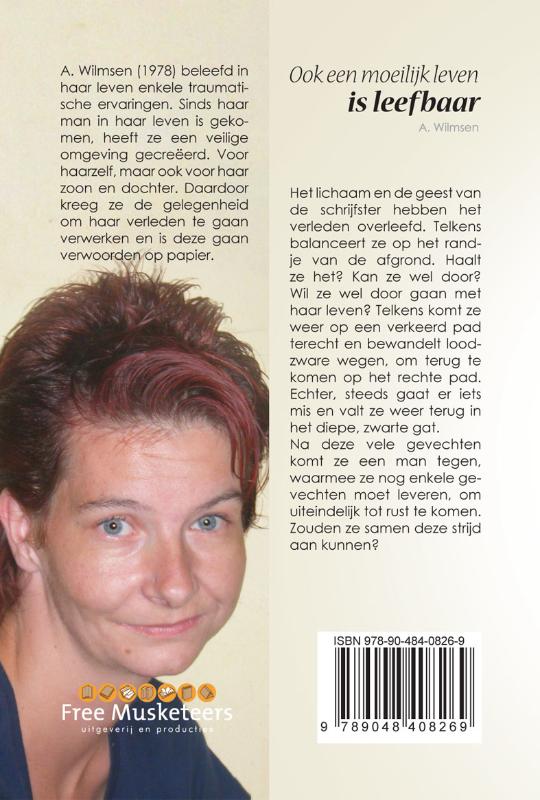 Achterkant van Ook een moeilijk leven is leefbaar