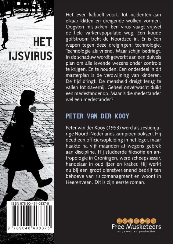Achterkant van Het ijsvirus