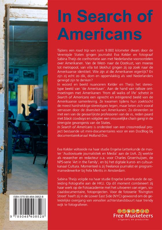 Achterkant van In Search of Americans