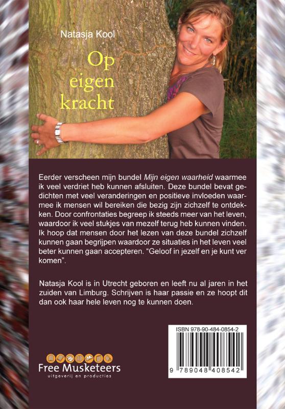 Achterkant van Op eigen kracht