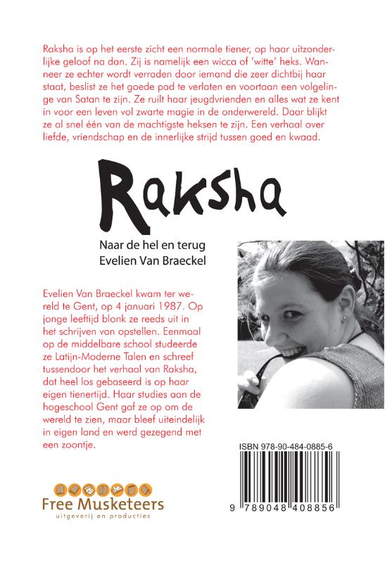Achterkant van Raksha