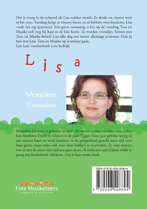 Achterkant van Lisa