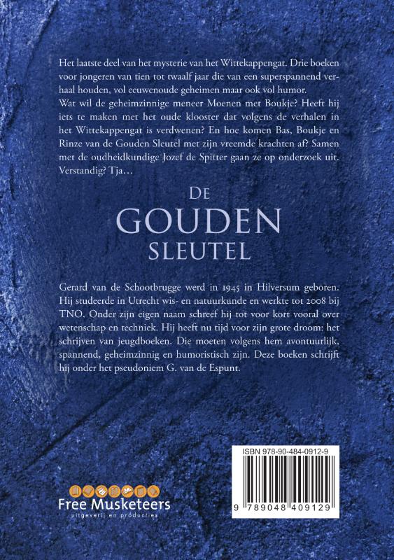 Achterkant van De gouden sleutel
