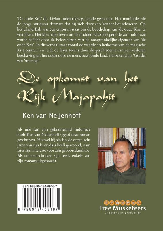 Achterkant van De opkomst van het rijk Majapahit