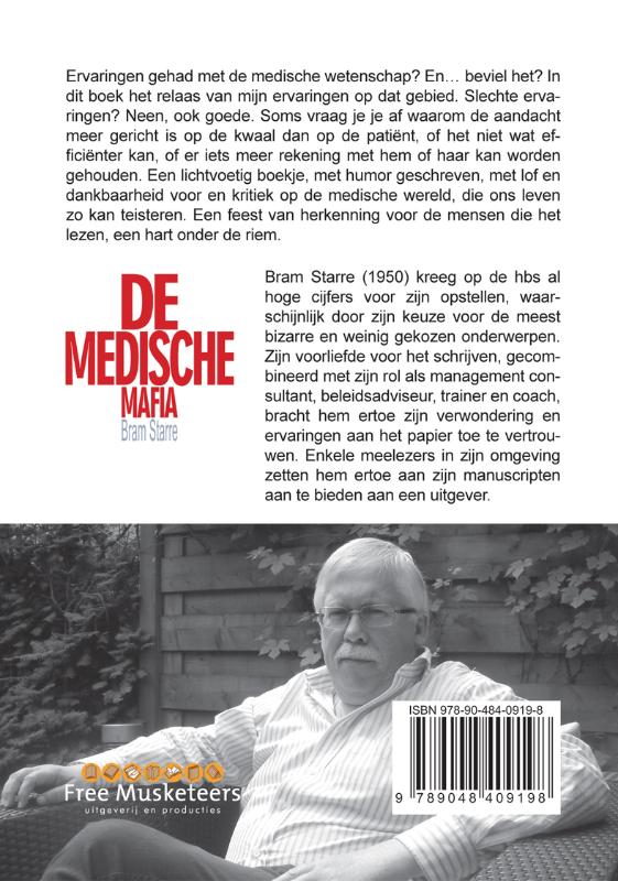 Achterkant van De medische mafia