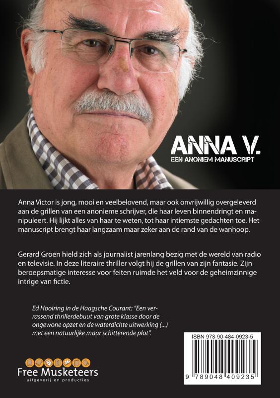 Achterkant van Anna V. Een anoniem manuscript