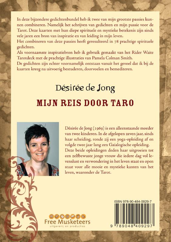 Achterkant van Mijn reis door Taro