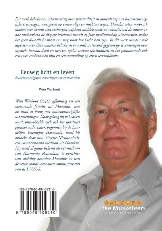 Achterkant van Eeuwig licht en leven