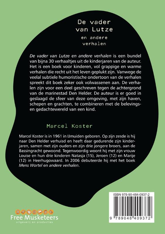 Achterkant van De vader van Lutze en andere verhalen