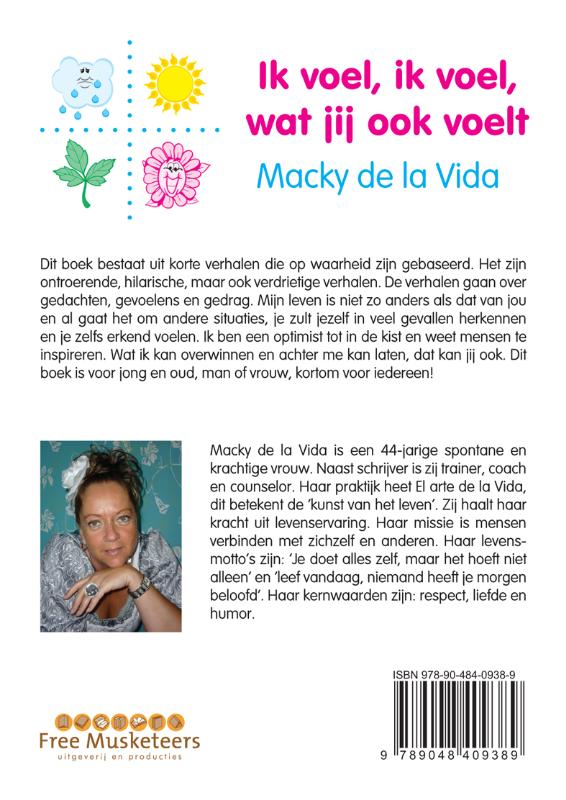 Achterkant van Ik voel, ik voel, wat jij voelt