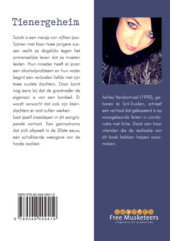 Achterkant van Tienergeheim
