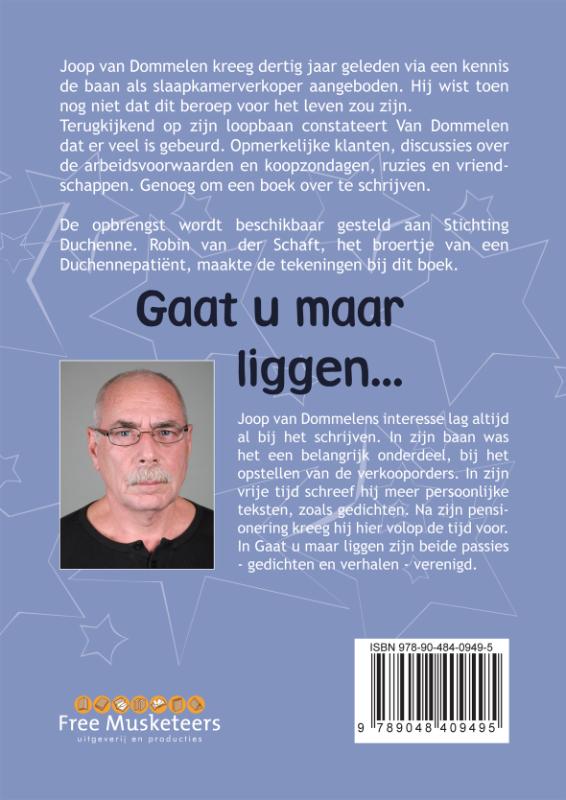 Achterkant van Gaat u maar liggen...