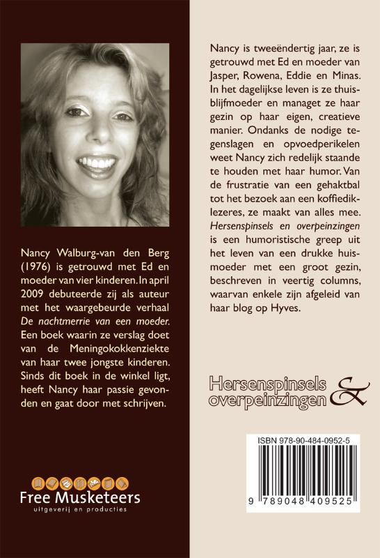 Achterkant van Hersenspinsels en overpeinzingen