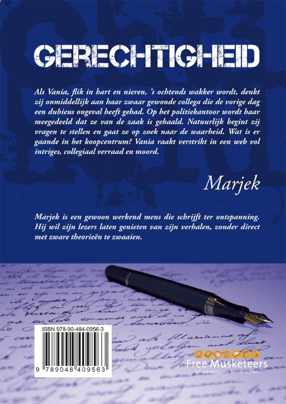Achterkant van Gerechtigheid