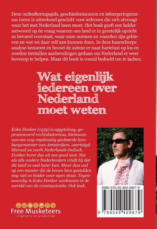 Achterkant van Wat eigenlijk iedereen over Nederland moet weten