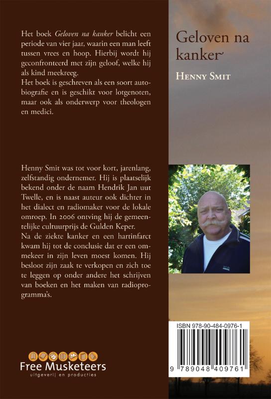Achterkant van Geloven na kanker