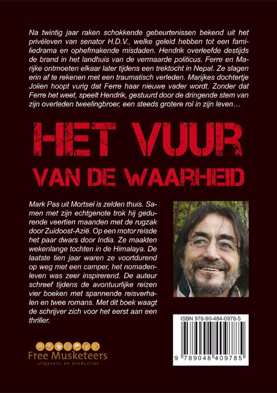 Achterkant van Het vuur van de waarheid