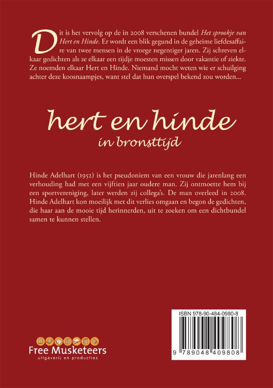 Achterkant van Hert en Hinde in bronsttijd