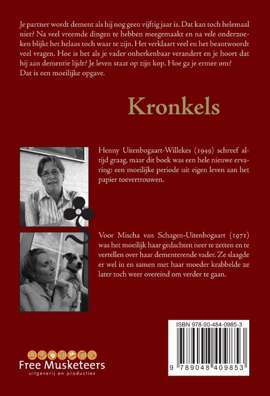 Achterkant van Kronkels