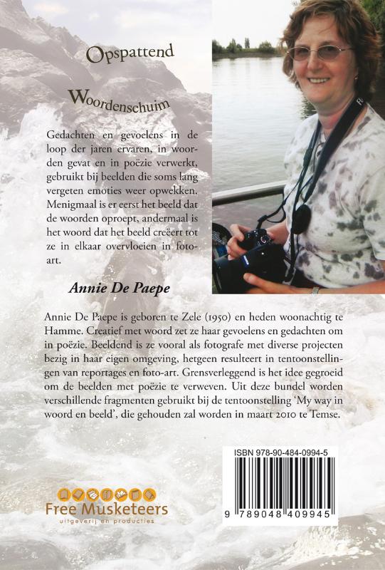 Achterkant van Opspattend woordenschuim