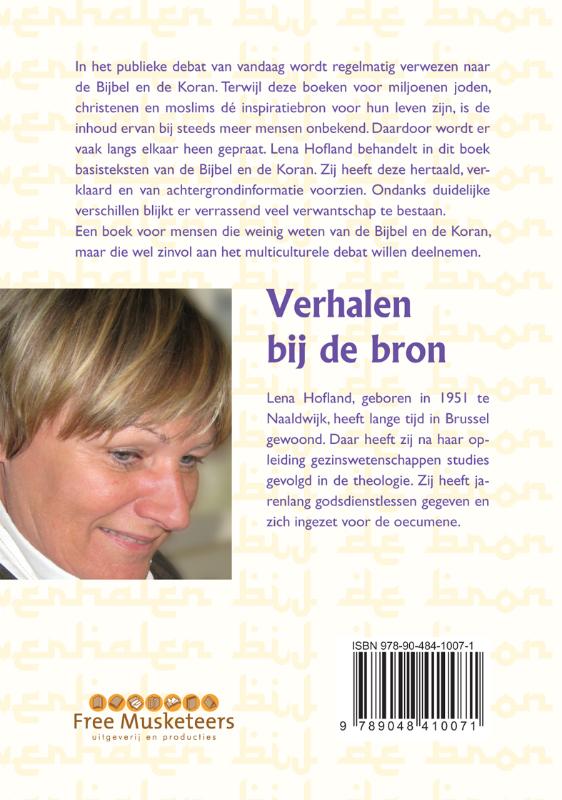 Achterkant van Verhalen bij de bron