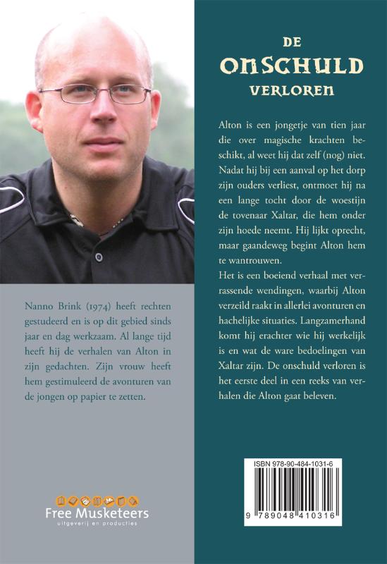 Achterkant van De onschuld verloren