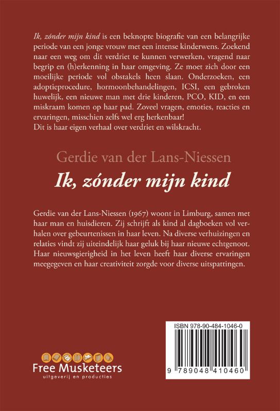 Achterkant van Ik, zónder mijn kind