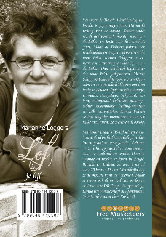 Achterkant van Lef in je lijf