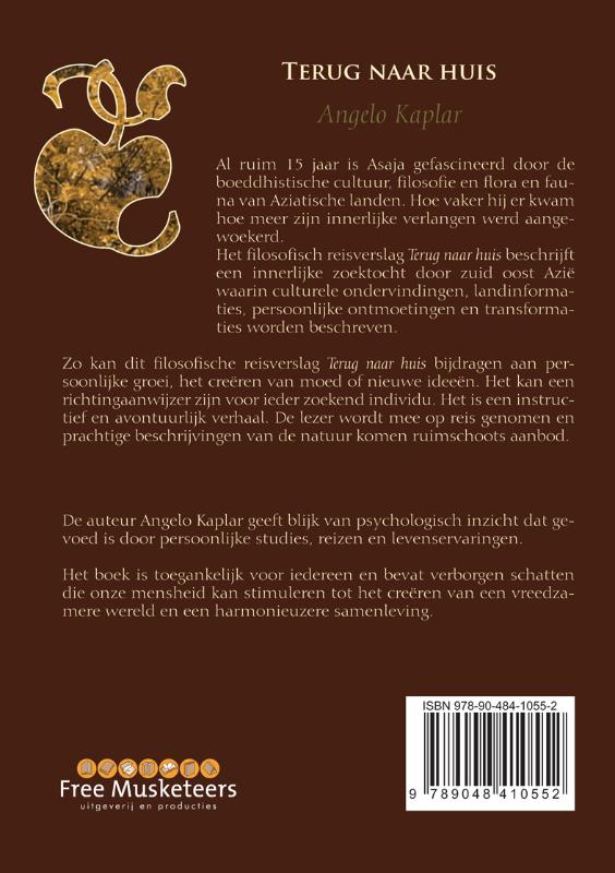 Achterkant van Terug naar huis