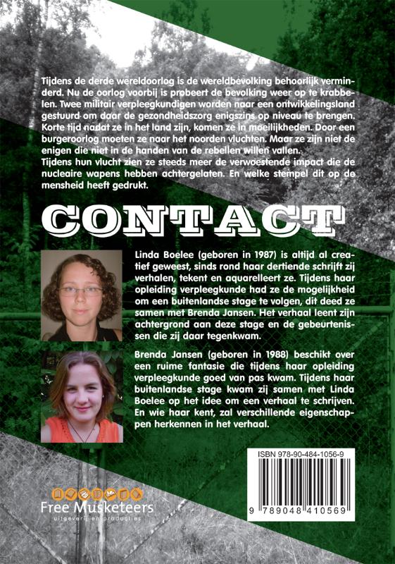 Achterkant van Contact