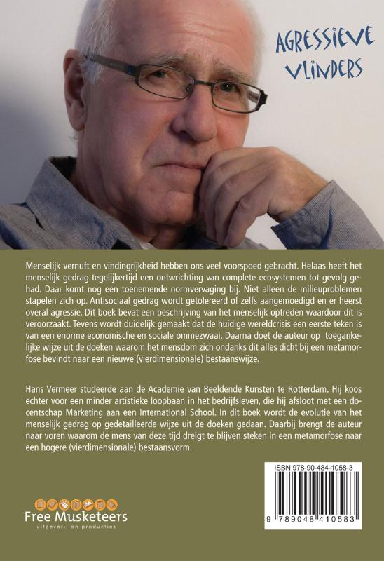 Achterkant van Agressieve vlinders