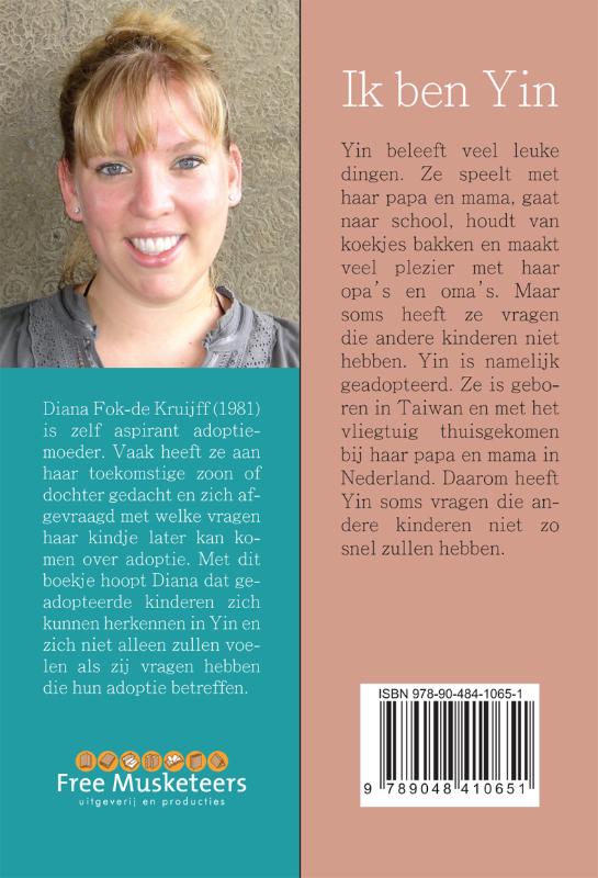 Achterkant van Ik ben Yin