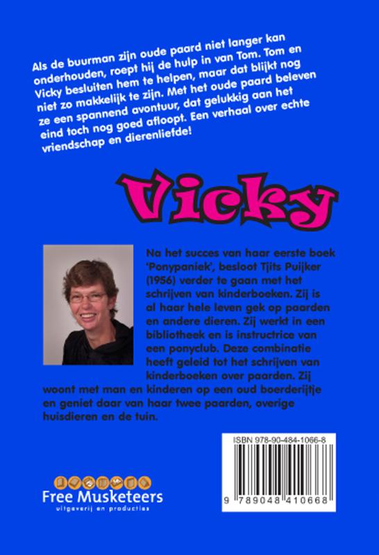 Achterkant van Vicky