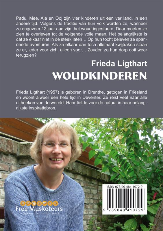 Achterkant van Woudkinderen
