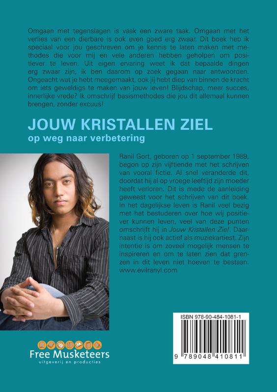 Achterkant van Jouw kristallen ziel