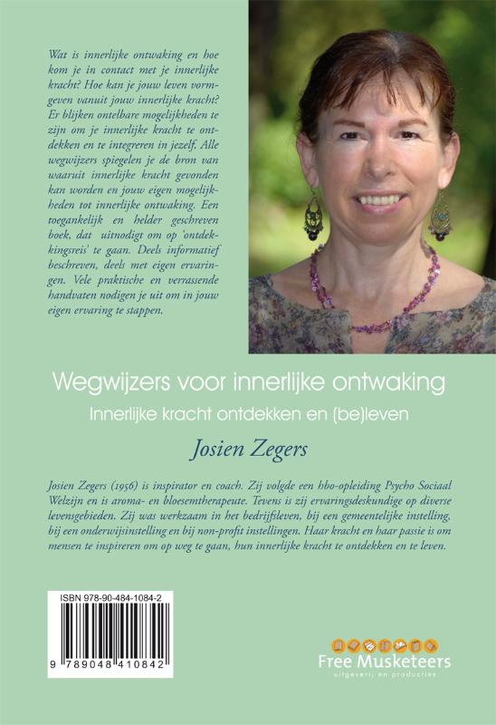 Achterkant van Wegwijzers voor innerlijke ontwaking