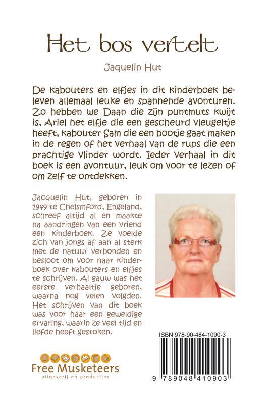 Achterkant van Het bos vertelt