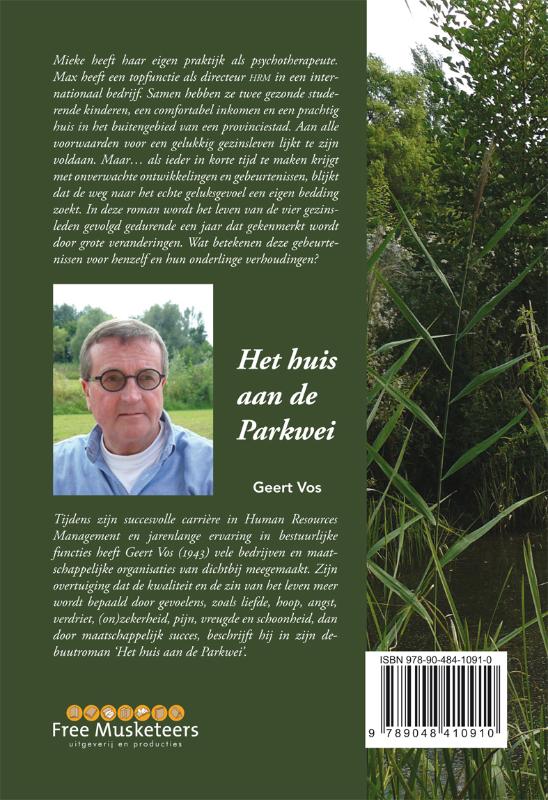 Achterkant van Het huis aan de Parkwei