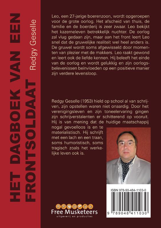 Achterkant van Het dagboek van een frontsoldaat