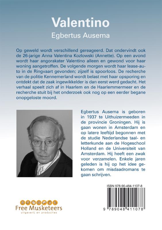 Achterkant van Valentino